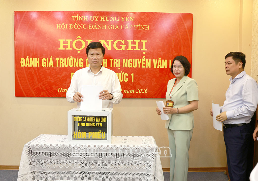 Đánh giá Trường Chính trị Nguyễn Văn Linh đạt chuẩn mức 1
