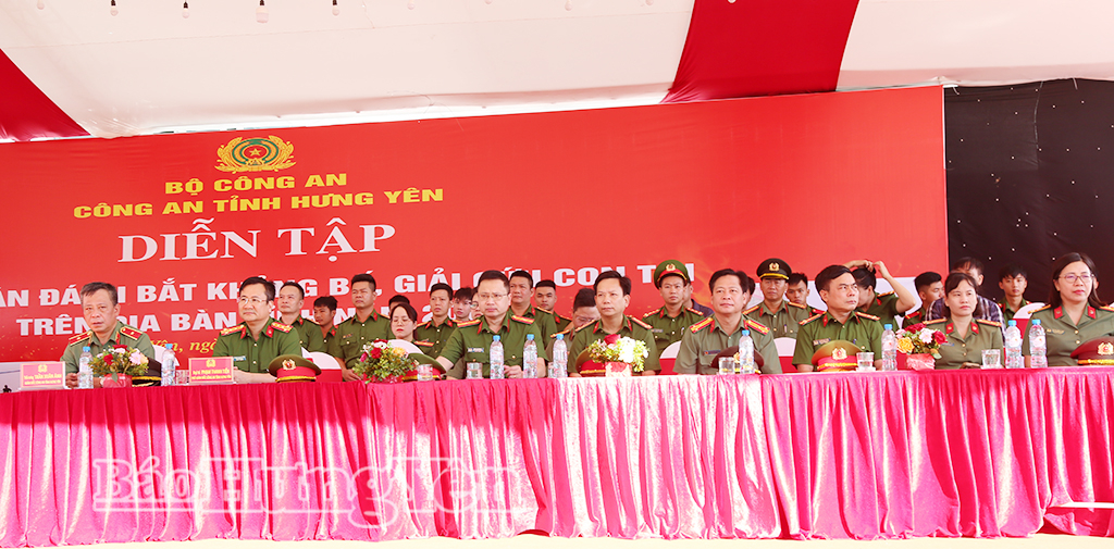 Công an tỉnh: Diễn tập phương án đánh bắt khủng bố, giải cứu con tin năm 2026