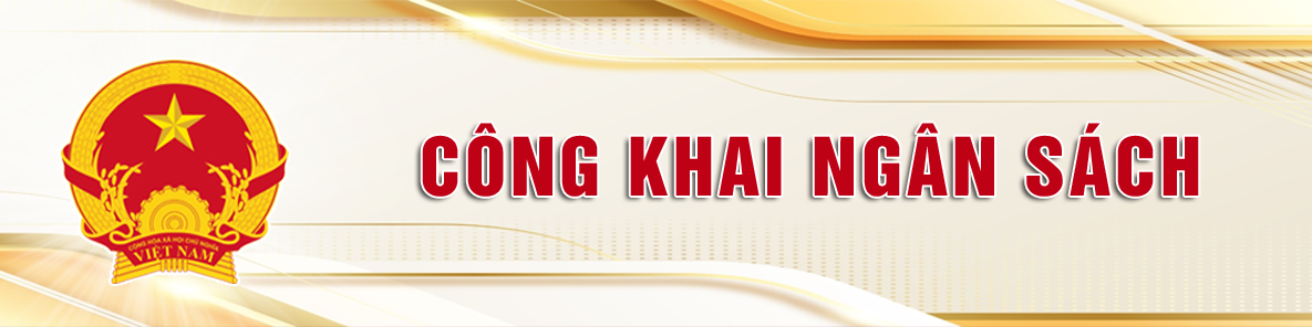 Công khai ngân sách tài chính