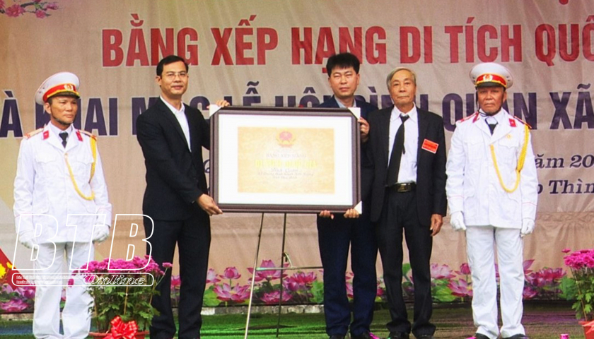 Quang Bình: Đón bằng xếp hạng di tích quốc gia đình Quán